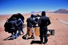 The crew of Hidden Universe in Chile, South America.