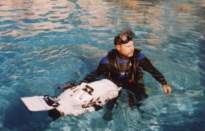 Testing the HD underwater housing