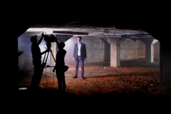Wineline presenter Charles Mayer in the old Hamilton cellars.