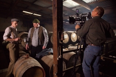 A wine tasting scene from Hamilton Wineline film.
